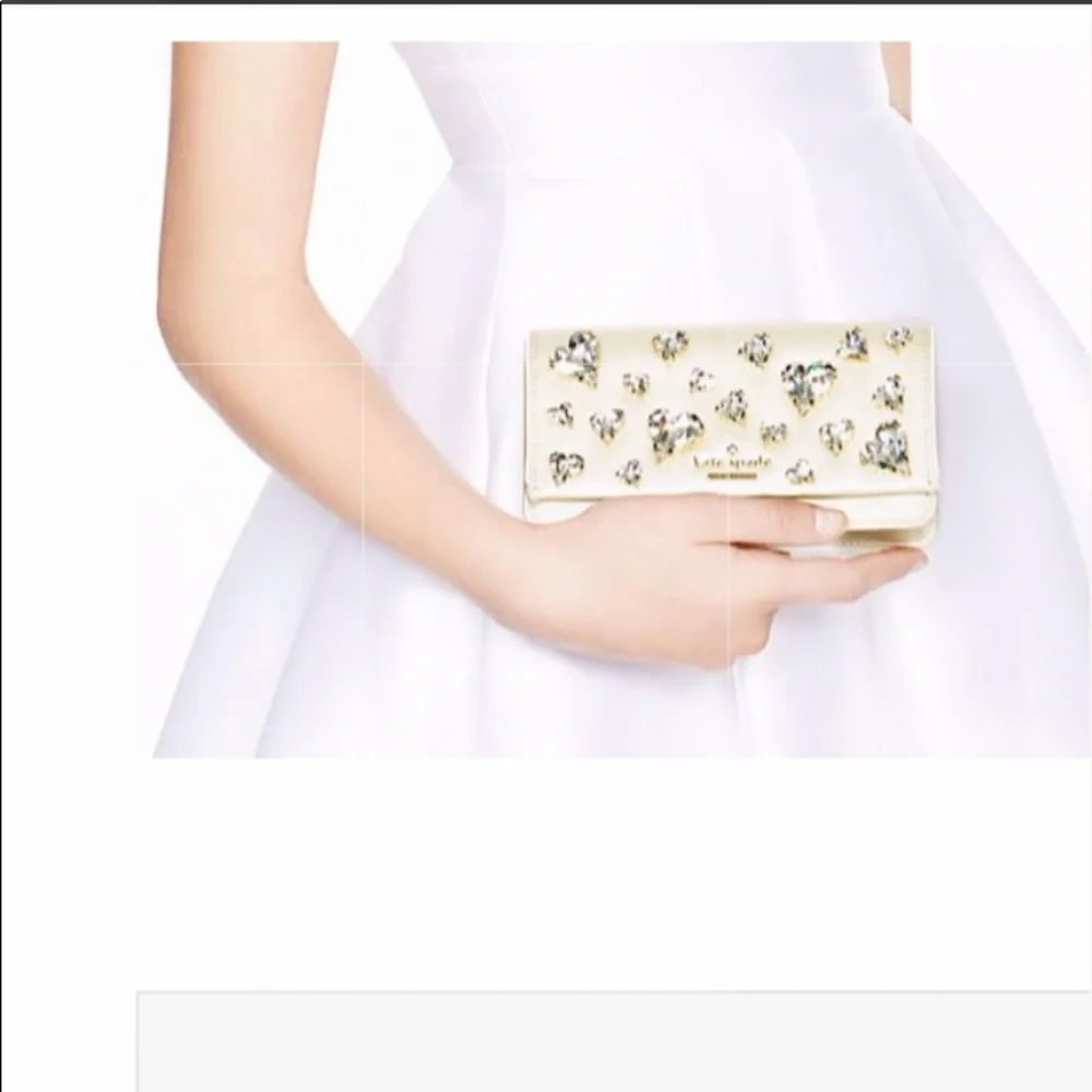 Kate Spade Madison Wedding Belles Clutch $548
